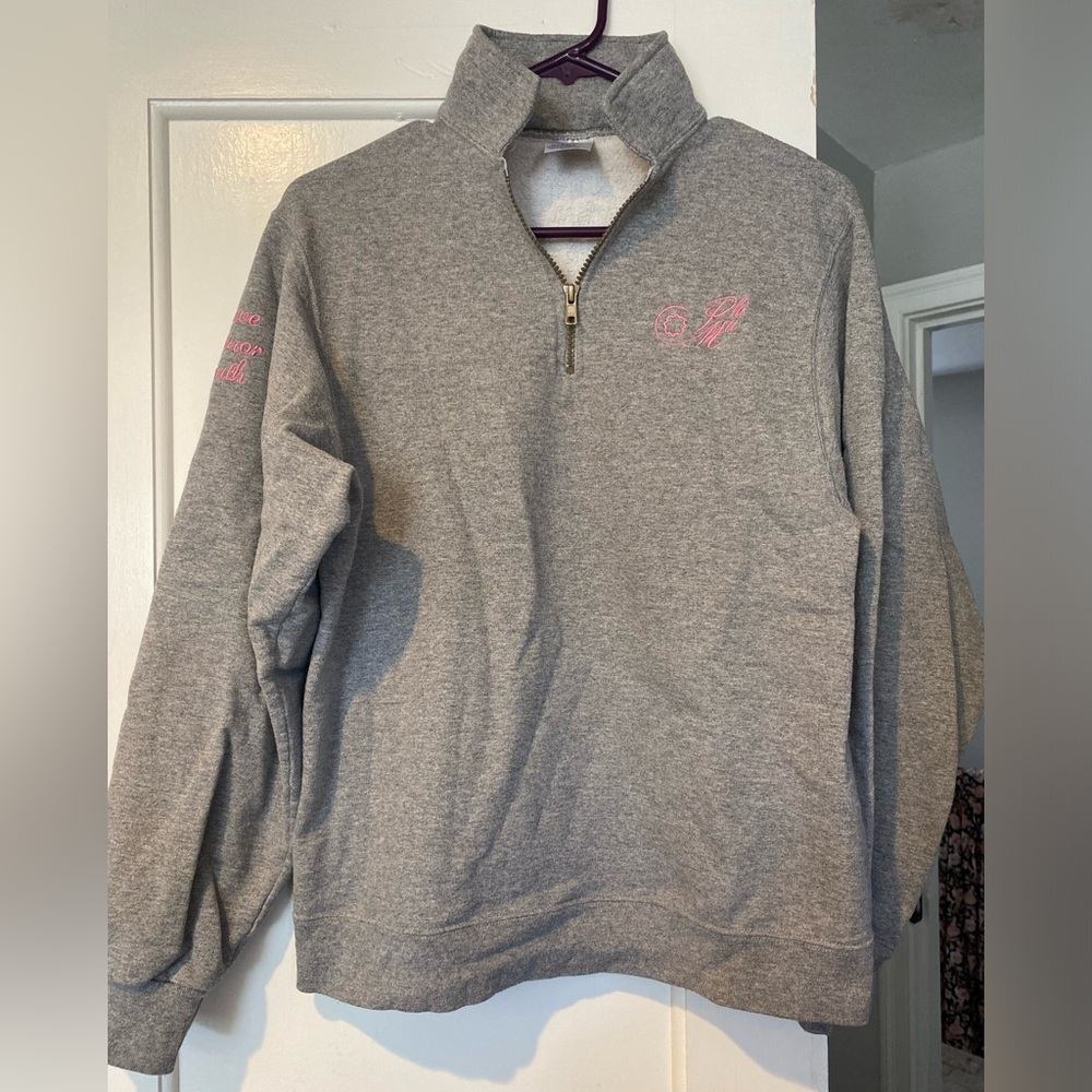 Comfy Phi Mu Sorority Quarter Zip